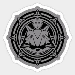 The Peaceful Monk Sticker